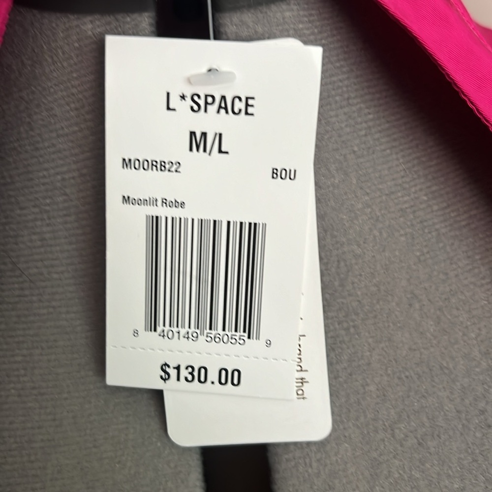LSPACE Pink Heart Robe - Picture 10 of 13